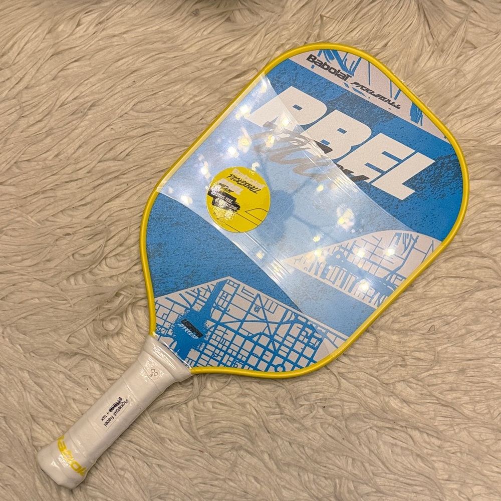 Babolat Rbel Touch Blue and Yellow Pickleball Paddle